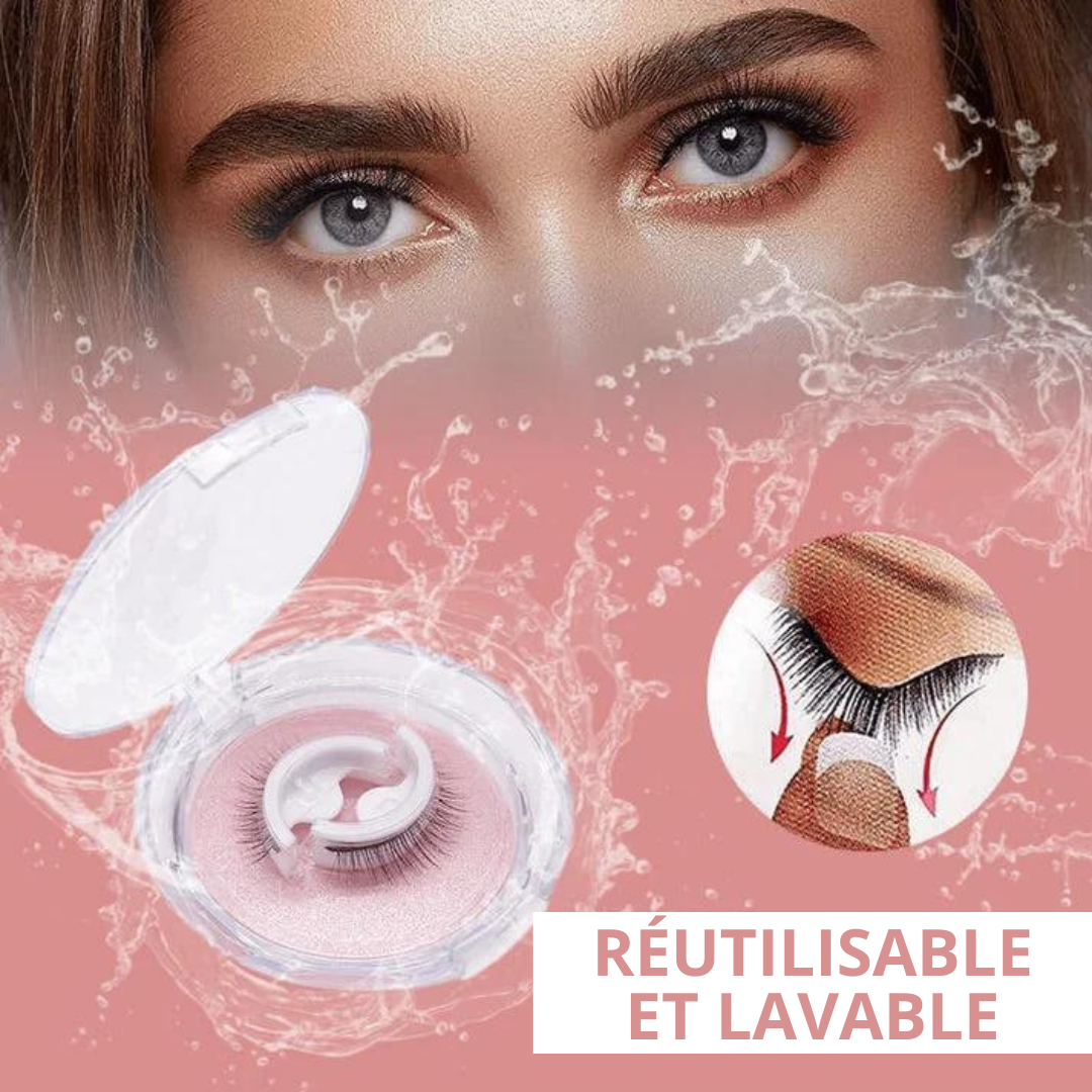 Cils autocollants réutilisables