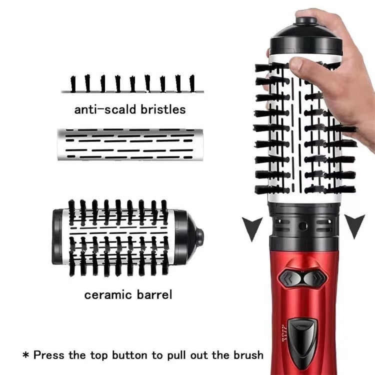 Sèche-cheveux et lisseur rotatif 3-en-1